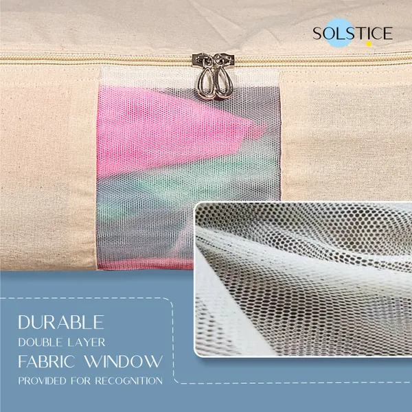 Set_of_3_Cotton_Clothes_Storage_Box/Covers/Bags_with_Zip_(18_x_16_x_4.5_inch)_as_Wardrobe_Organizer_for_Huge_Silk_Saree/Big_Lehenga/Dresses/Shirts/Trousers/Gown/Quilts_-_Pack_of_(3)