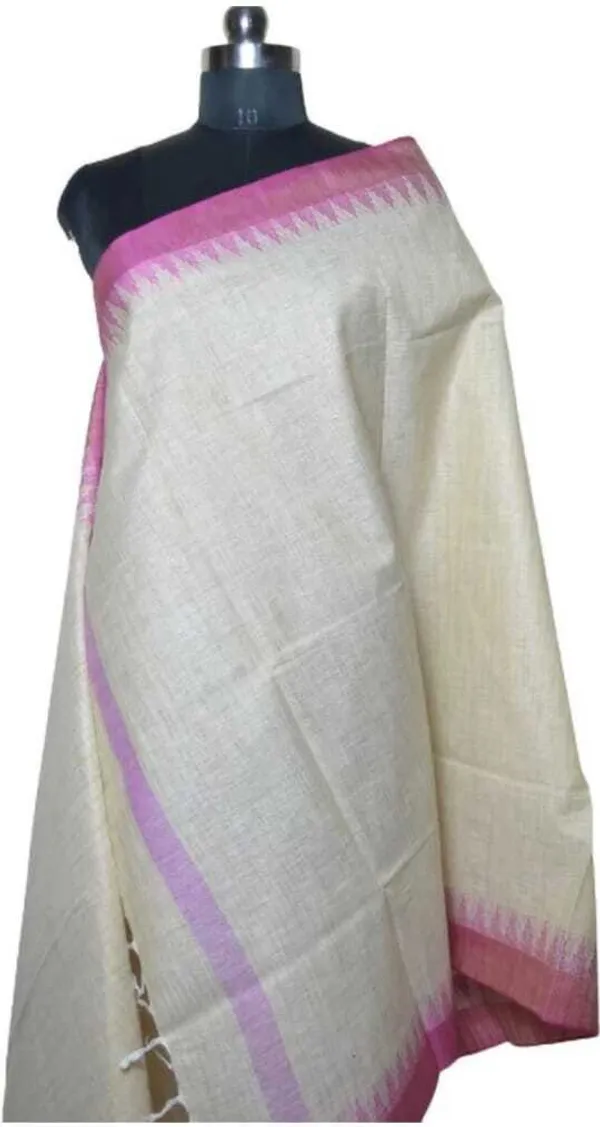 Pink_Khadi_Cotton_Premium_Dupatta_For_Unisex