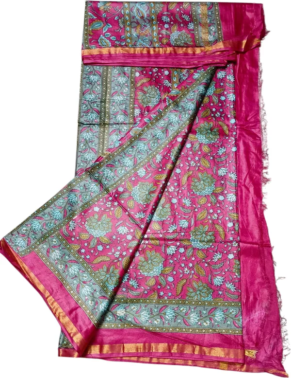 Multicolor_Cotton_Silk_Premium_Bhagalpuri_Saree_Forwomen