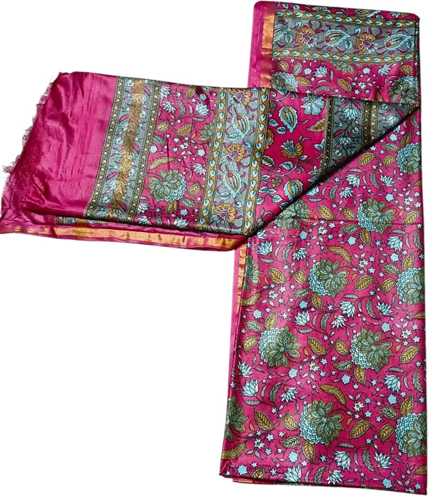 Multicolor_Cotton_Silk_Premium_Bhagalpuri_Saree_Forwomen