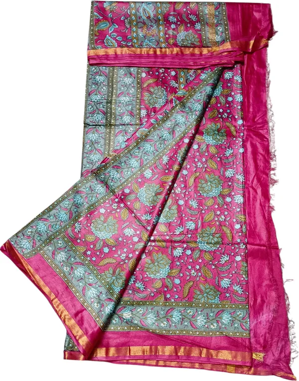 Multicolor_Cotton_Silk_Premium_Bhagalpuri_Saree_Forwomen