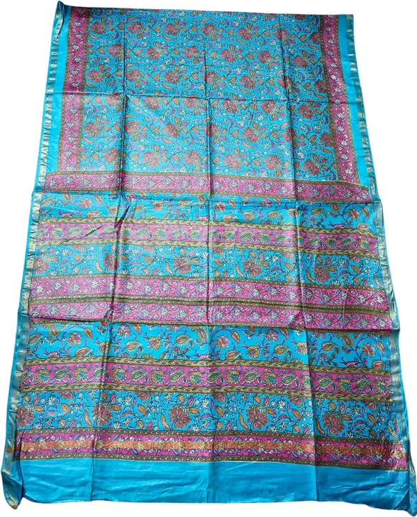 Multicolor_Cotton_Silk_Premium_Bhagalpuri_Saree_Forwomen