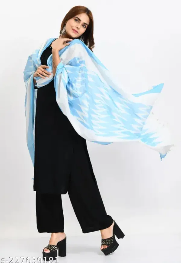 Light_Blue_Pure_Cotton_Premium_Dupatta_Forwomen