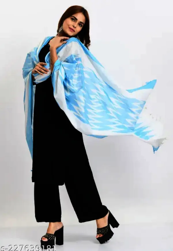 Light_Blue_Pure_Cotton_Premium_Dupatta_Forwomen