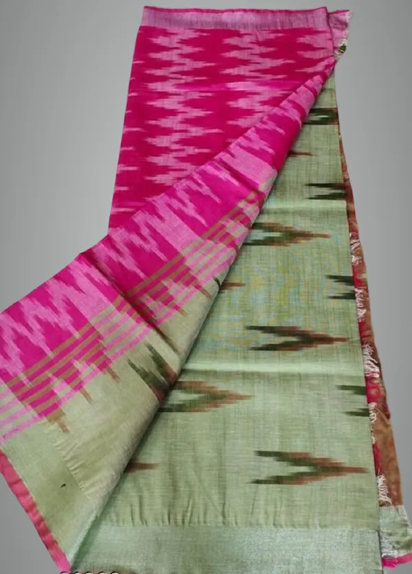 Multicolor_Cotton_Blend_Premium_Bhagalpuri_Saree_Forwomen