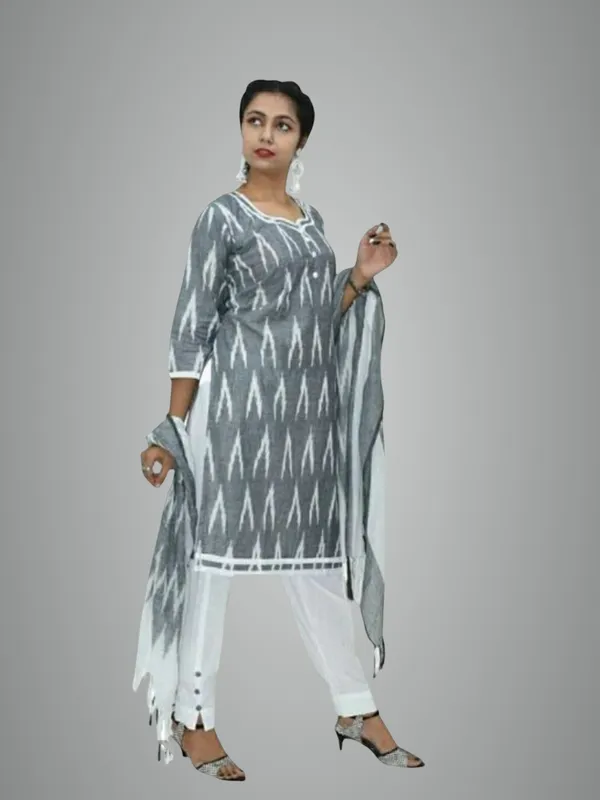 Grey_And_White_Cotton_Blend_Premium_Salwar_Suit_Material_Forwomen