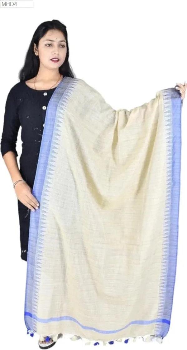 Multicolor_Khadi_Cotton_Premium_Dupatta_Forwomen