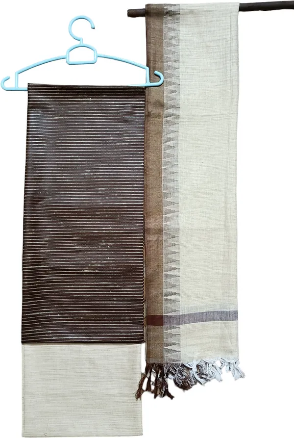 Brown_Cotton_Silk_Premium_Salwar_Suit_Material_Forwomen