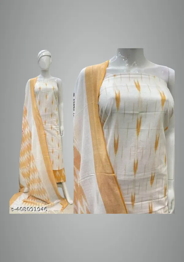 Gold_Cotton_Premium_Salwar_And_Dupatta_Material_For_Women