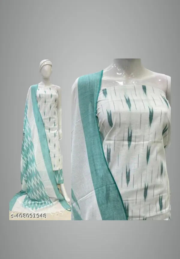 Green_Cotton_Premium_Salwar_Suit_Material_For_Women