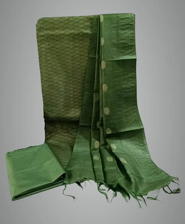 Green_Cotton_Silk_Premium_Salwar_And_Dupatta_Material_For_Women