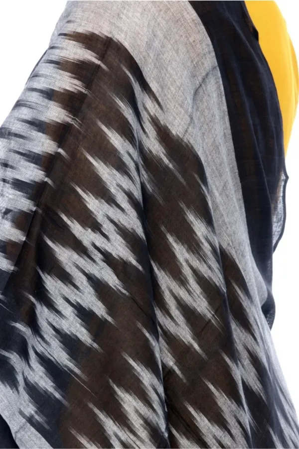 Black_Pure_Cotton_Premium_Dupatta_For_Unisex