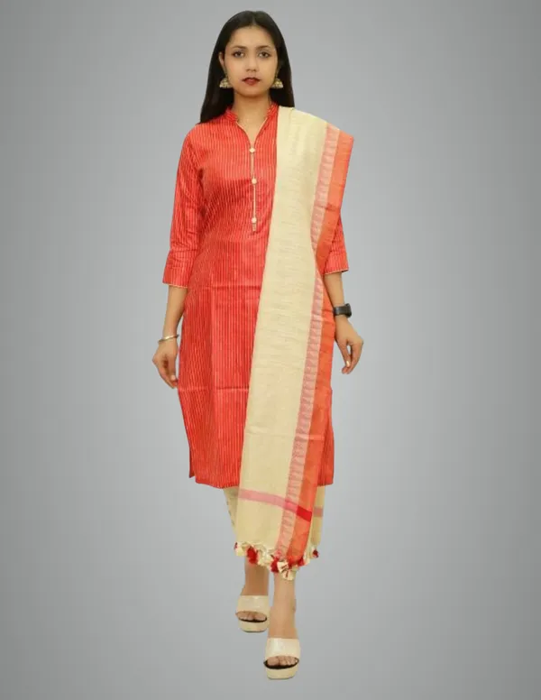 Orange_Cotton_Silk_Blend_Premium_Salwar_Suit_Material_For_Women