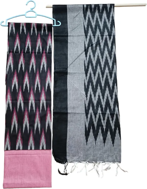 Multicolor_And_Black_Pure_Cotton_Premium_Salwar_Suit_Material_For_Women