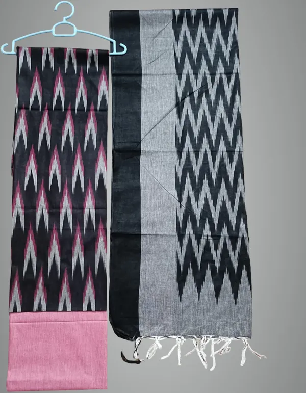 Multicolor_And_Black_Pure_Cotton_Premium_Salwar_Suit_Material_For_Women