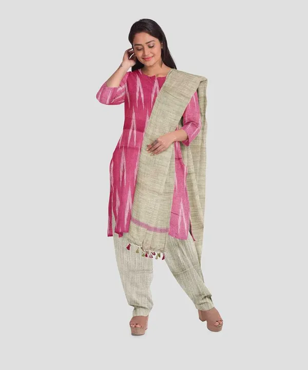Pink_Pure_Cotton_Premium_Salwar_Suit_Material_Forwomen
