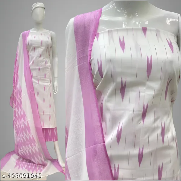 Pink_And_White_Pure_Cotton_Premium_Salwar_Suit_Material_For_Women