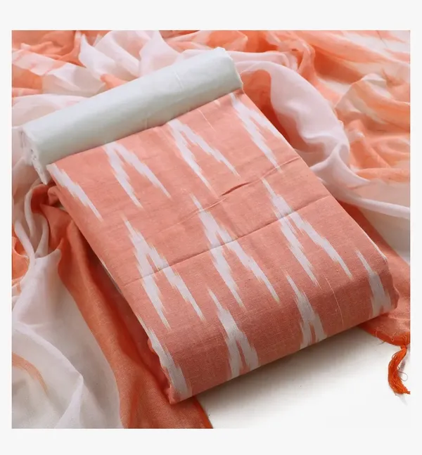 Orange_Pure_Cotton_Premium_Salwar_And_Dupatta_Material_Forwomen