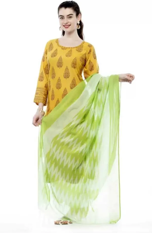 Green_Cotton_Silk_Premium_Dupatta_For_Women
