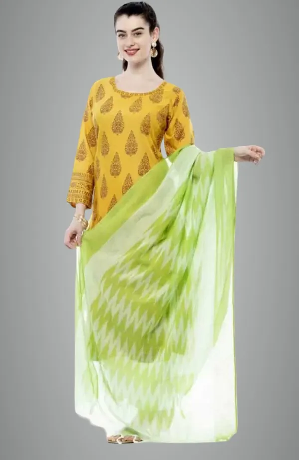 Green_Cotton_Silk_Premium_Dupatta_For_Women