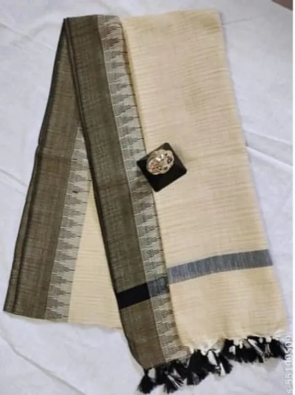 Black_Khadi_Cotton_Premium_Dupatta_For_Women