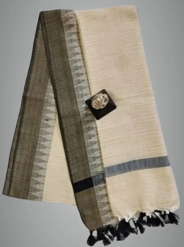Black_Khadi_Cotton_Premium_Dupatta_For_Women