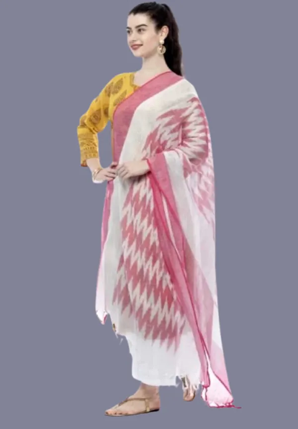 Pink_Cotton_Silk_Premium_Dupatta_For_Women