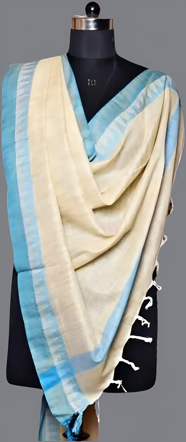 Beige_Khadi_Cotton_Premium_Dupatta_For_Unisex