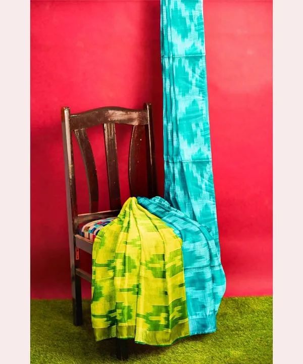 Multicolor_Cotton_Blend_Premium_Bhagalpuri_Saree_Forwomen