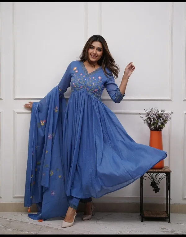 Pure_Cotton_Kurta_and_Pants_with_Dupatta