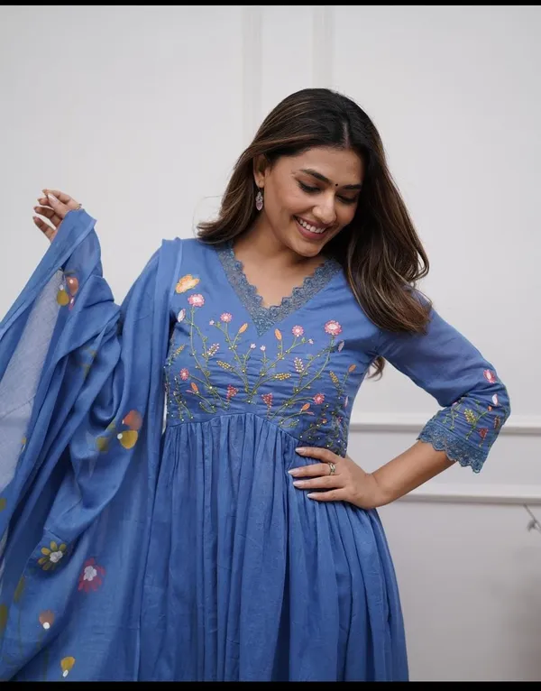 Pure_Cotton_Kurta_and_Pants_with_Dupatta