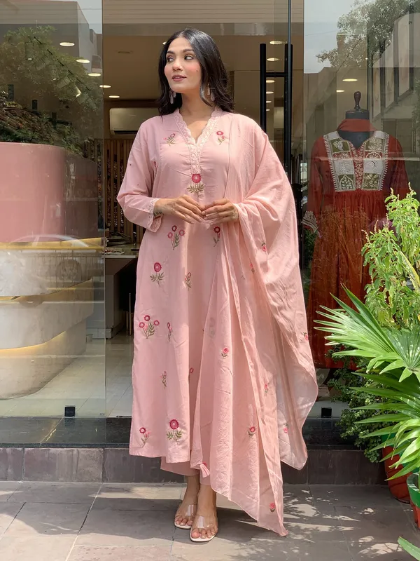 Pure_Cotton_Kurta_and_Pants_with_Dupatta