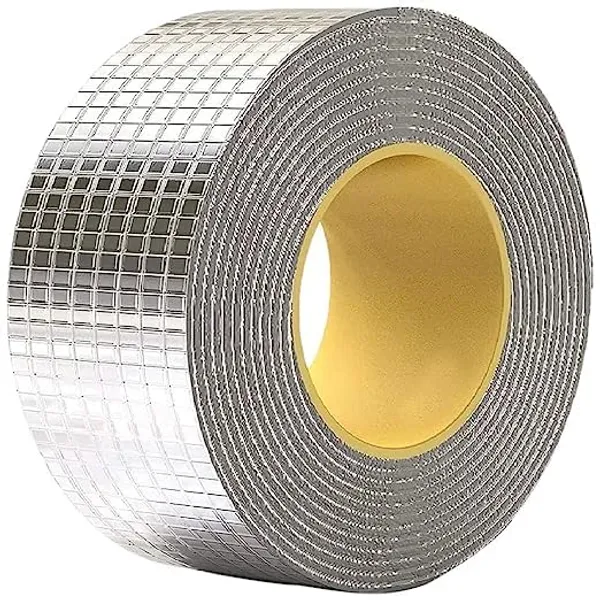 Leakage_Repair_Waterproof_Tape_For_Pipe_Leakage_Roof_Water_Leakage_Solution_Aluminium_Foil_Tape_Waterproof_Adhesive_Tape_Sealing_Butyl_Rubber_Tape_For_Leakage_5Cm*5M_Pack_Of_1