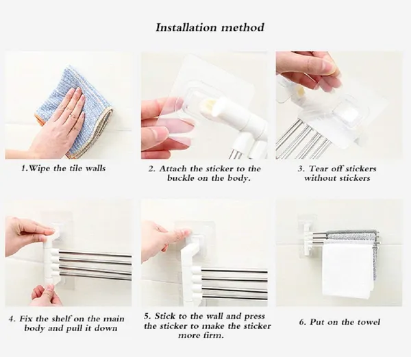 Stainless_Steel_Folding_Towel_Hanging_Holder_Shelf_For_Bathroom
