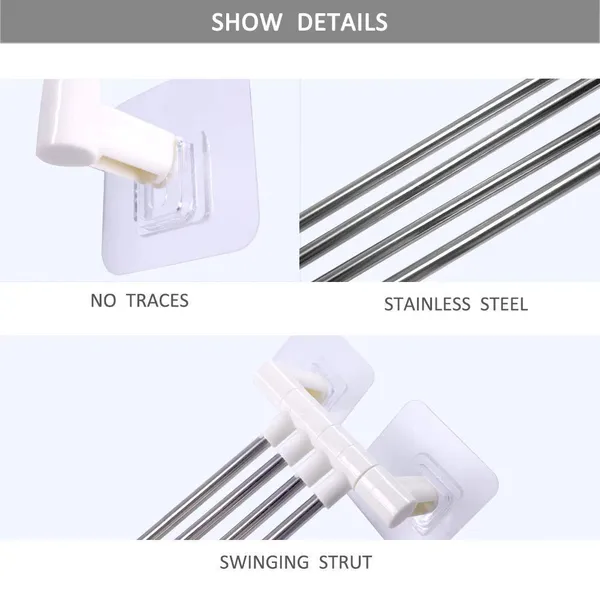 Stainless_Steel_Folding_Towel_Hanging_Holder_Shelf_For_Bathroom