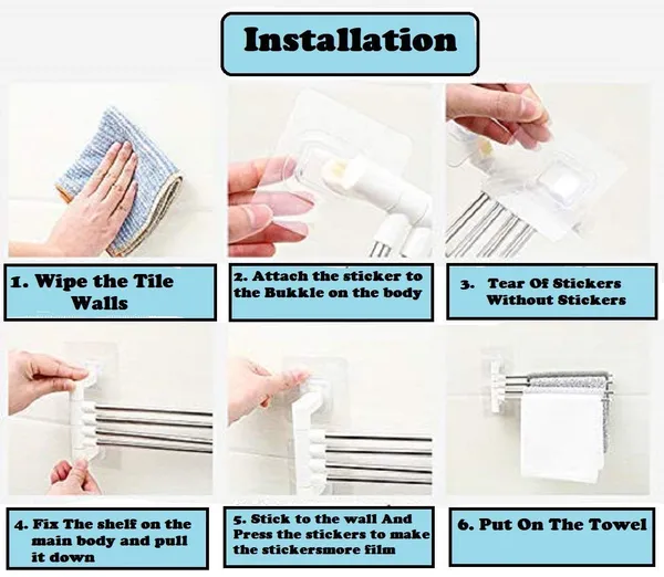 Stainless_Steel_Folding_Towel_Hanging_Holder_Shelf_For_Bathroom