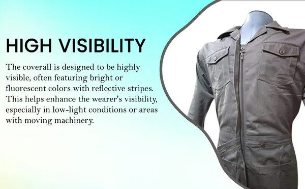 100%_Cotton_Coveralls_Grey_Colour