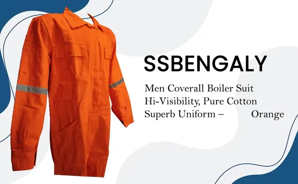 100%_Cotton_Coveralls_Orange_Colour