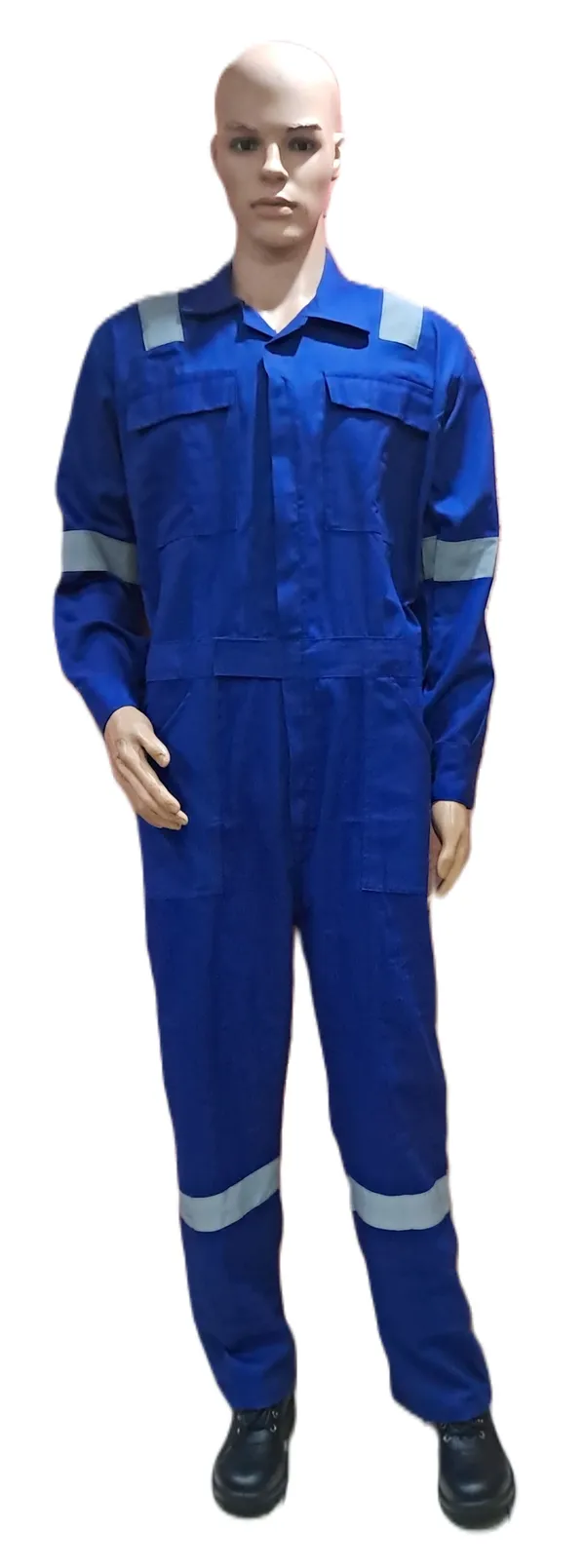 100%_Cotton_Coveralls_Royal_Blue_Colour