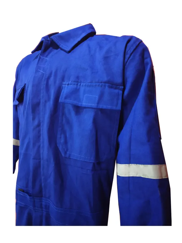 100%_Cotton_Coveralls_Royal_Blue_Colour