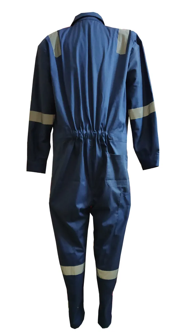 Poly_Cotton_Blended_Coveralls_Blue_Colour