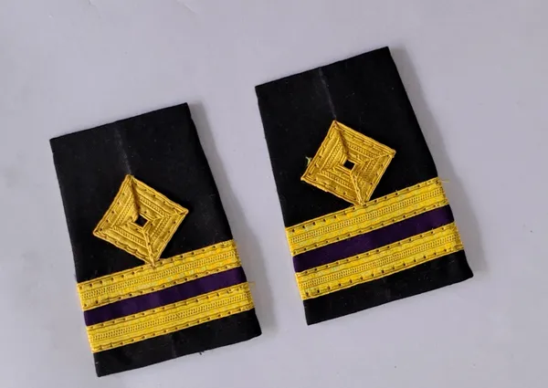 Black_base_and_Golden_stripes_Professional_Epaulettes_for_Third_Engineer_Officer_Merchant_Navy_Officer