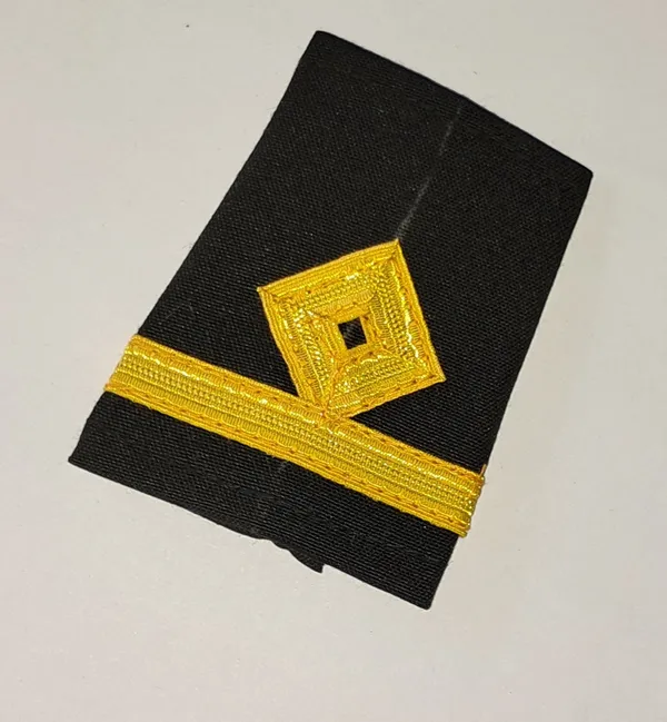 Black_base_and_Golden_stripes_Professional_Epaulettes_for_Third_Engineer_Officer_Merchant_Navy_Officer