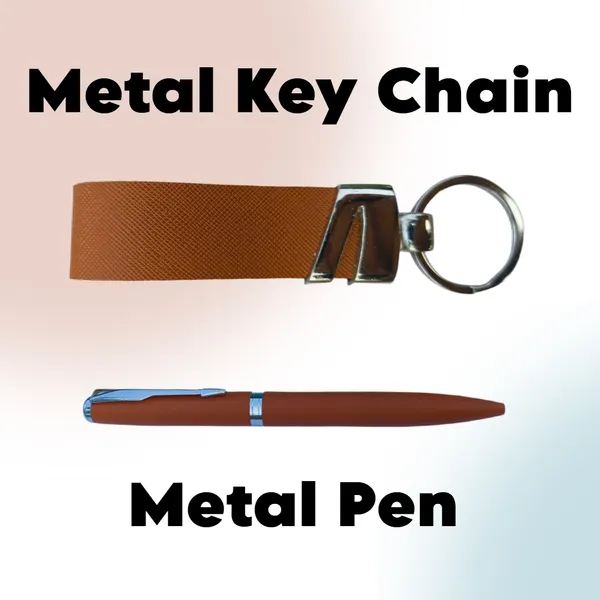 Hard_Craft_PU_Leather_Wallet_Card_Holder_Key_Chain_Pen_Gift_Sets_For_Men