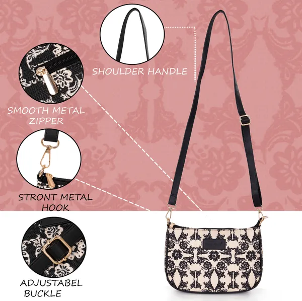 Hard_Craft_Floral_Print_Women's_Vegan_Leather_Sling_Bag_For_Women