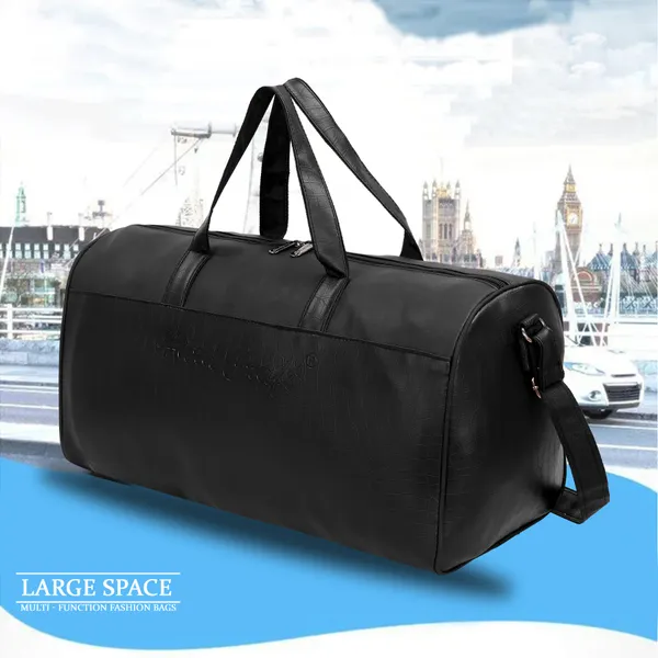 Luxury_Vegan_Leather_Stylish_&_Spacious_Duffel_Bags_Cabin_Size_Travel_Sports_Gym_Shoulder_Hand_Duffle_Bags_for_Men_and_Women_Weekender_Overnight_Travel_Luggage