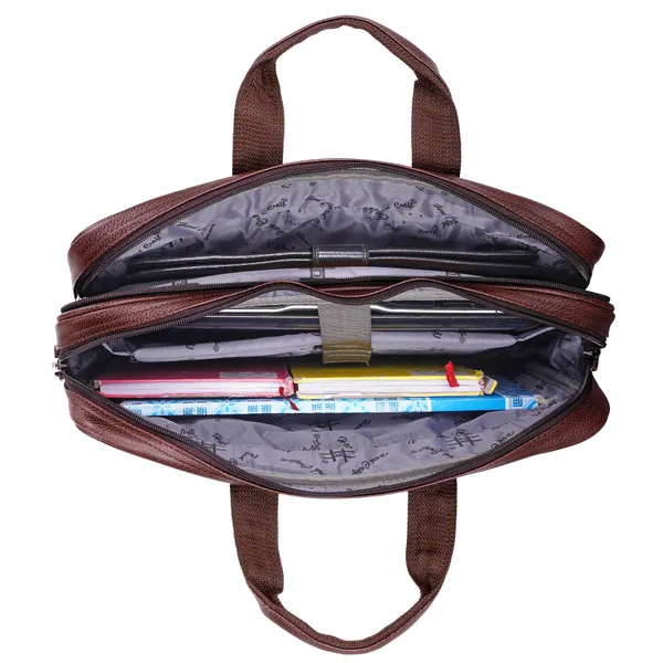 Brown_PU_Leather_Finish_Laptop__Messenger_Bag