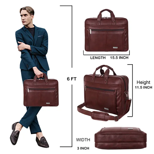 Brown_PU_Leather_Finish_Laptop__Messenger_Bag