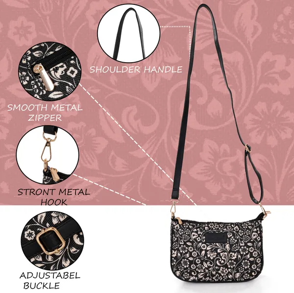 Hard_Craft_Floral_Print_Women's_Vegan_Leather_Sling_Bag_For_Women
