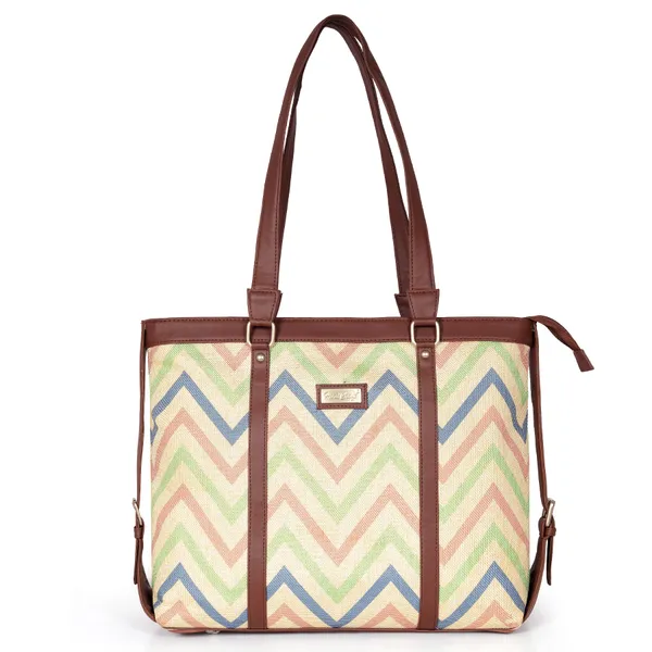 Hard_Craft_Women_Laptop_Handbags_|_Tidal_Wave_Print_Vegan_Leather_Bag_|_Stylish_Sling_Hand_Bag_For_Office_Use_|_Side_Shoulder_Tote_Bag_For_Working_Womens_|_Gifts_For_Women_Girls